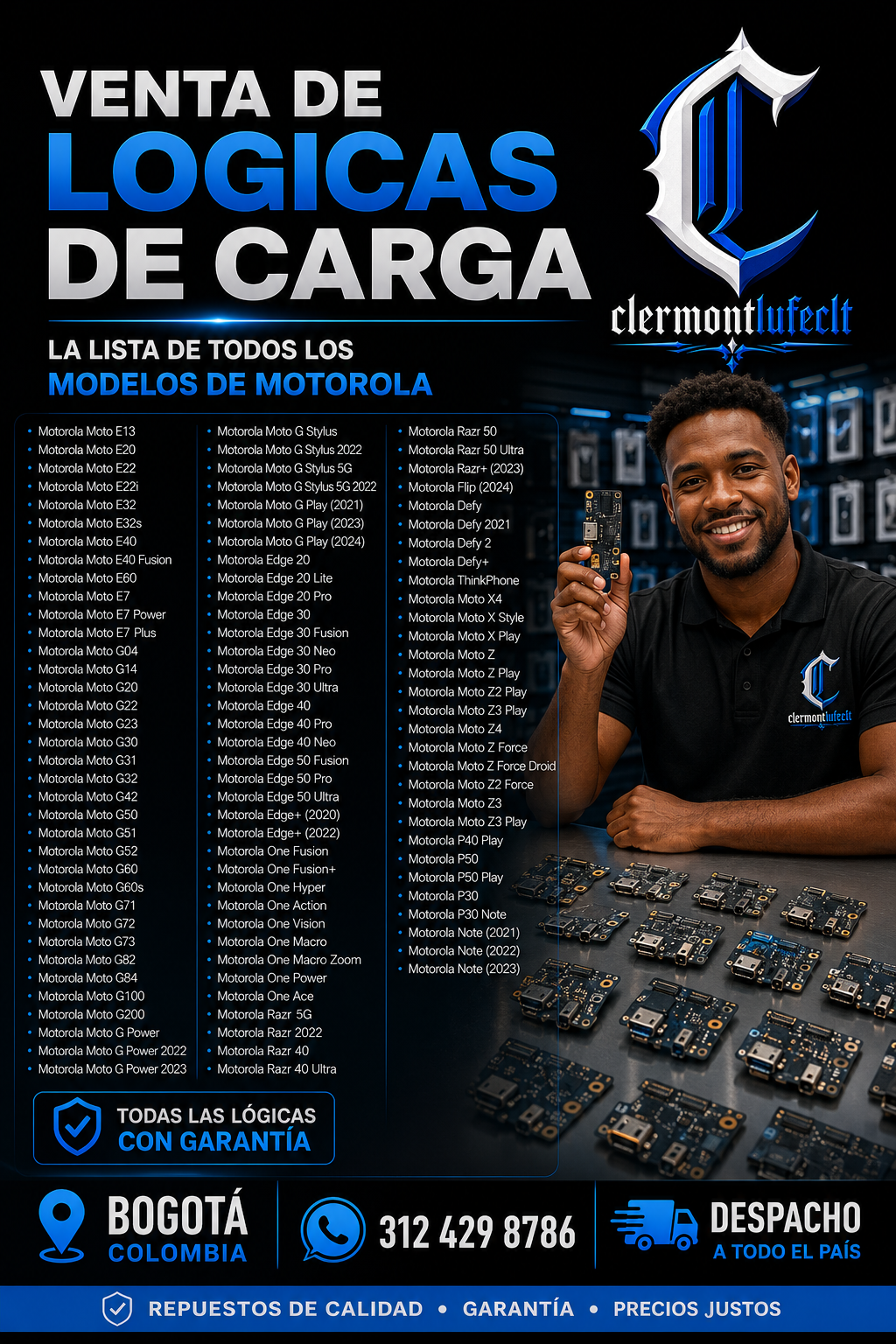 logicas de carga clermontlufeclt