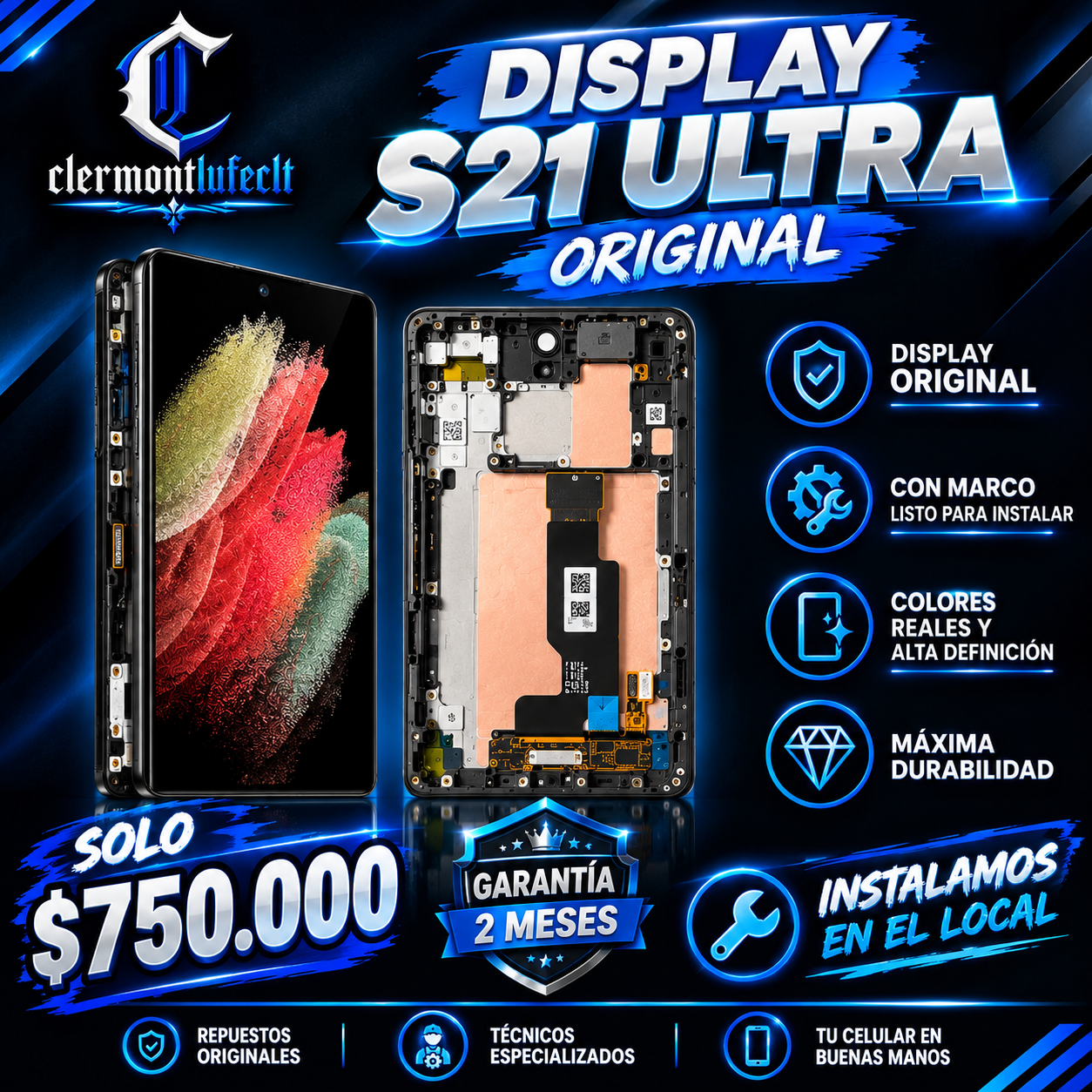 Display de s21 ultra